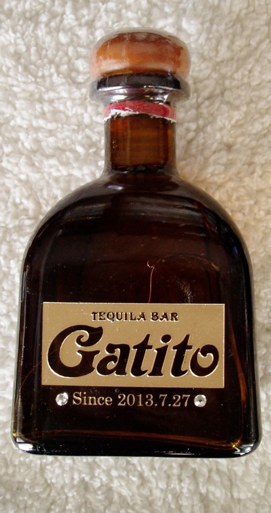 ボトル彫刻 周年記念