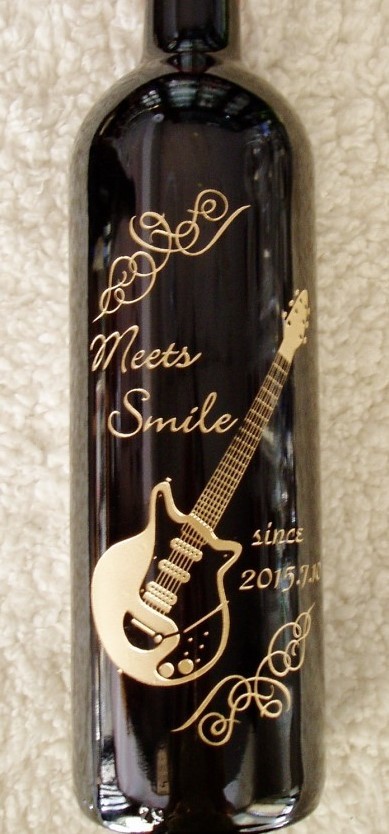 ボトル彫刻 ベース デザイン